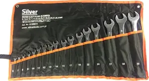Silver Combination Wrench Set 17-Piece