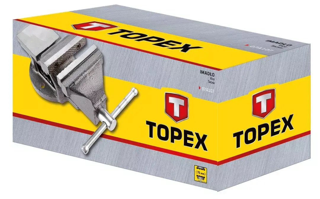 Topex 07A107 bench vice Photo 2