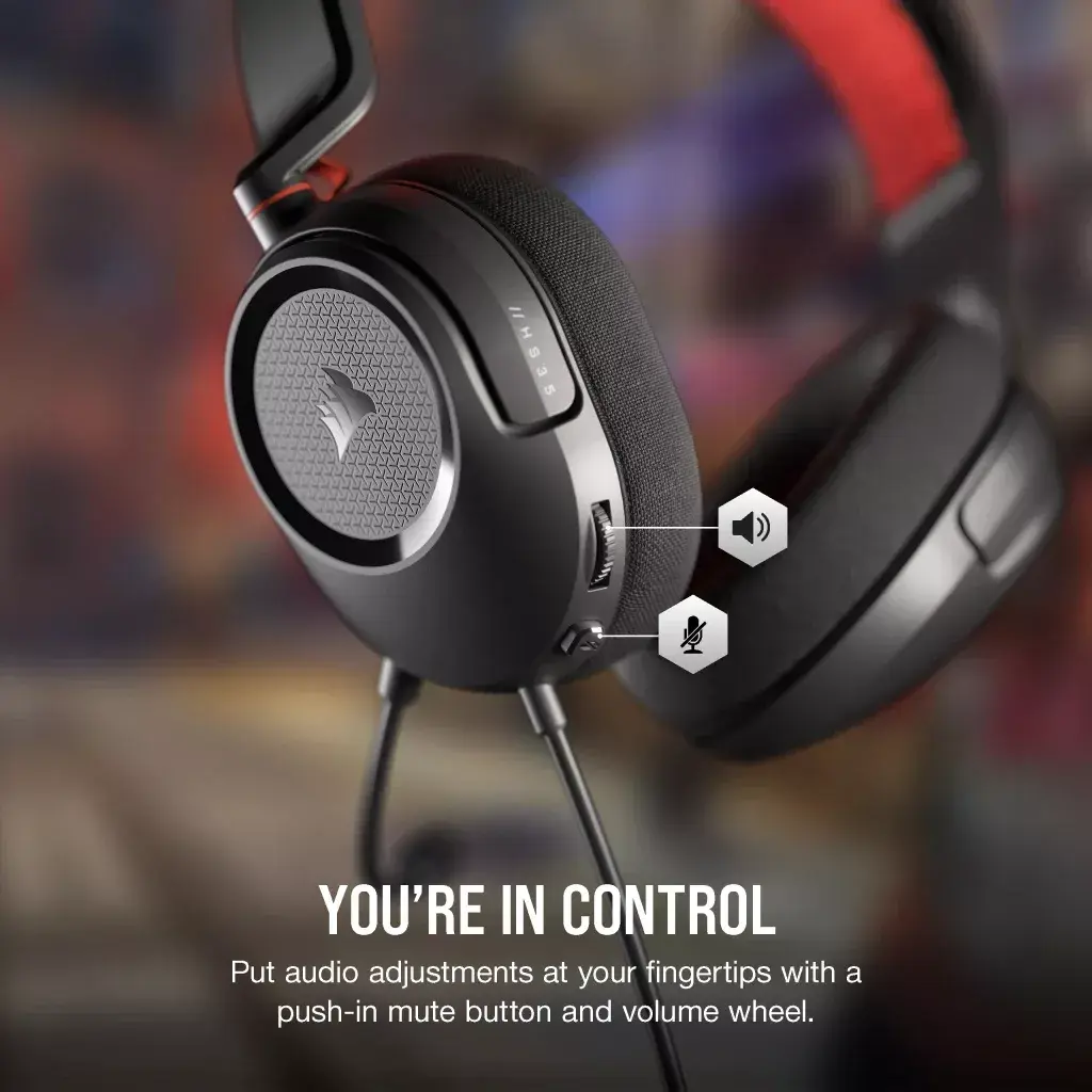 Austiņas Corsair HS35 v2 Photo 4
