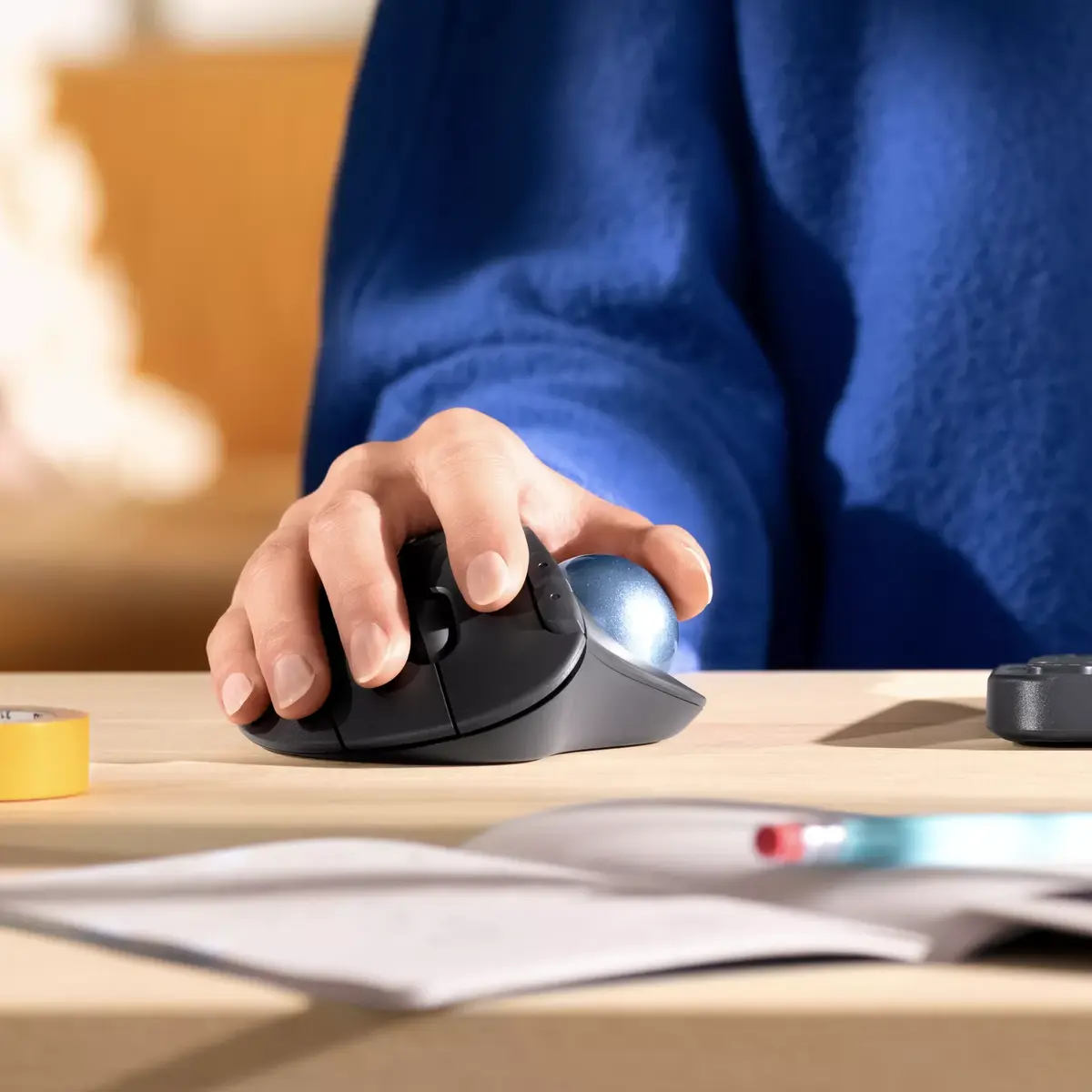 Pele Logitech ERGO M575 biznesam Photo 3