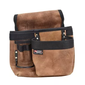 Tool belt AWTools AW30606BL with pockets, lightweight 530 g