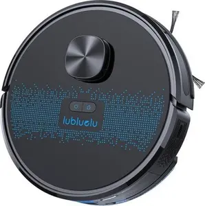 Робот-пылесос Lubluelu SL60D 4000Pa LiDAR Управление приложением Черный