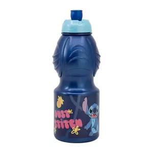 Sport bottle for kids Stor 75032 — 400 ml, Stitch Palms (blue)