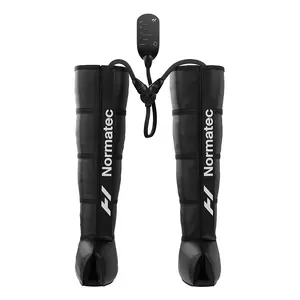 Kāju atveseļošanas sistēma HYPERICE Normatec 3.0 — kompresijas masāža, iebūvēts akumulators, 15V, melns