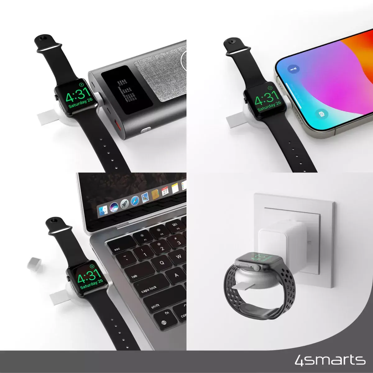 Беспроводное зарядное устройство 4smarts Qi2 Photo 3