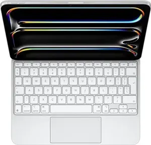Apple Magic Keyboard QWERTY English White Wireless Trackpad