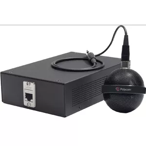 IP телефонный микрофон Poly POLY IP Ceiling Microphone Array проводной черный