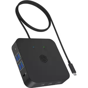 Docking stacija RAIDSONIC ICY BOX DK4090-C 12in1 USB-C priekš klēpjdatoriem un galddatoriem