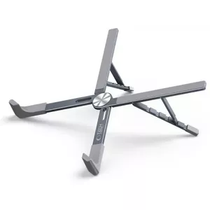 Notebook stand Tech-Protect ULS300 adjustable height portable grey