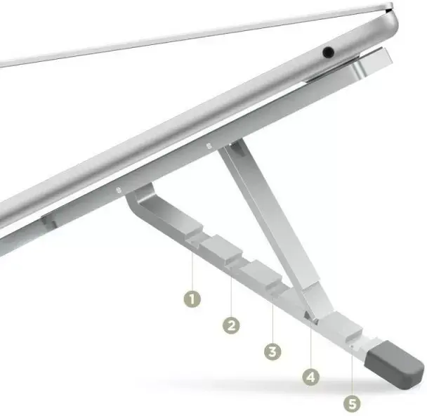 Notebook stand Tech-Protect ULS300 Silver Photo 3