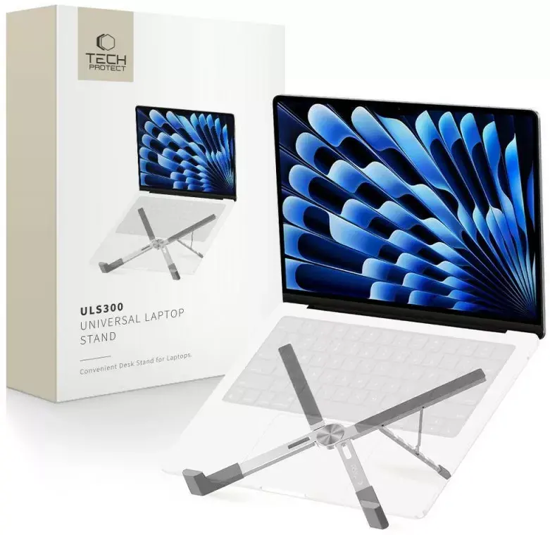 Notebook stand Tech-Protect ULS300 Silver Photo 4