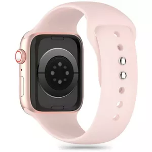 Силиконовый ремешок Tech‑Protect для Apple Watch 38/40/41 мм — светло‑розовый