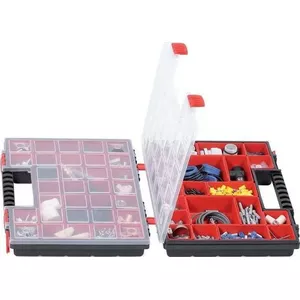 Tool organizer Prosperplast NORB DUO KNOS403010B plastic storage box with removable compartments