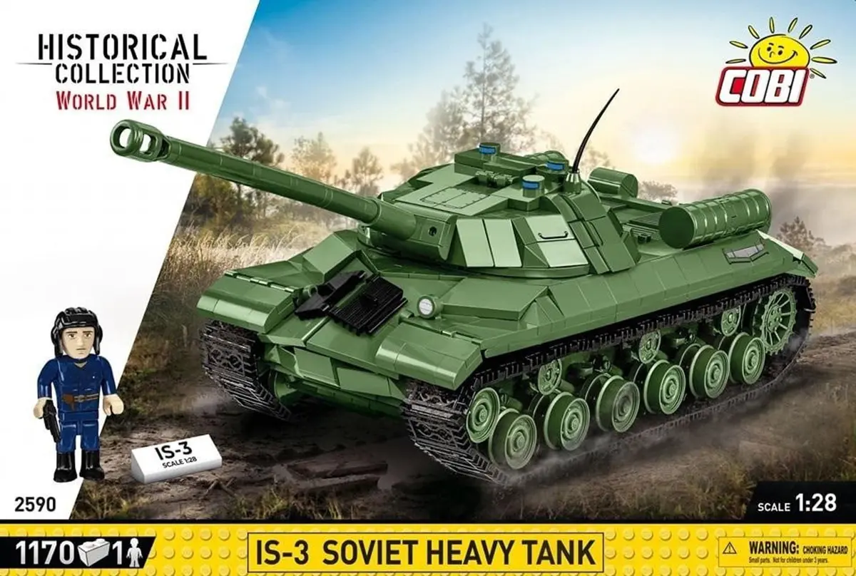 Building set COBI IS-3 Soviet Heavy Tank Photo 3