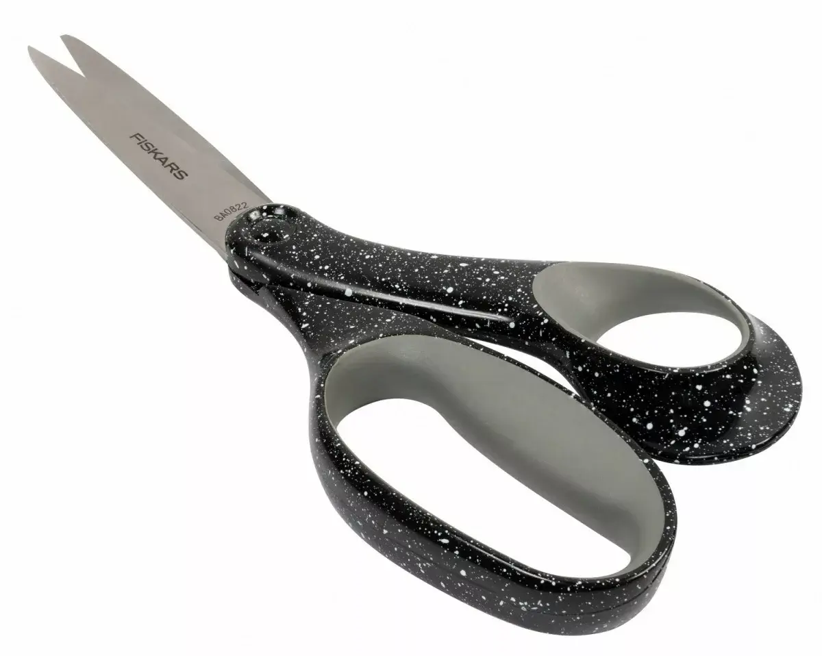 Fiskars Teenager Scissors 20cm Dotted Black Photo 2