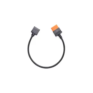 Strāvas kabelis DJI CP.DY.00000045.02, 0,4 m, savietojams ar Mavic 3, Air 3, Power 500/1000, melns/oranžs