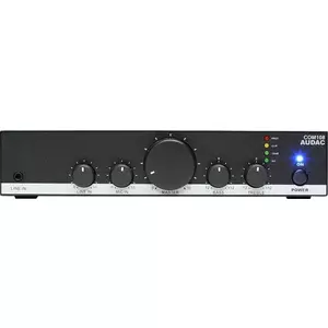 Audio Amplifier AUDAC COM108 Black 80W Class D THD 0.5%