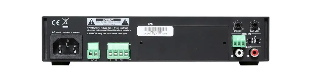 Audio Amplifier AUDAC COM108 Photo 3