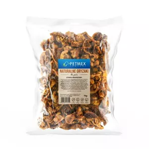 Лакомство для собак PETMEX Pork Strips 1 кг — однокомпонентное свиное угощение, гипоаллергенное, без злаков и сахара