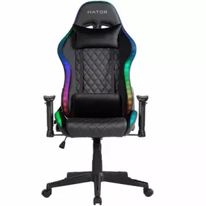 Gaming chair HATOR HTC-918 Darkside RGB — ergonomic design, adjustable height