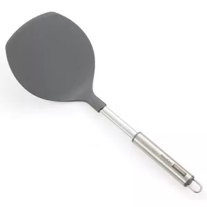 Лопатка Tescoma GRANDCHEF+ OMLETES — нейлоновая рабочая часть, ручка из нержавеющей стали, термостойкость 210°C