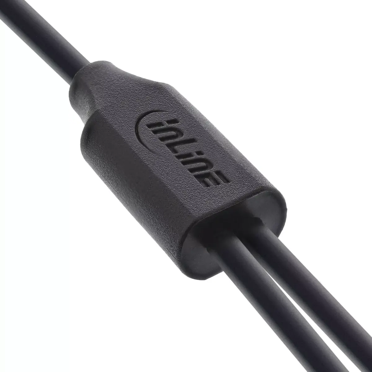 InLine 2in1 Y-kabelis — USB-A uz 2× USB-C Photo 2