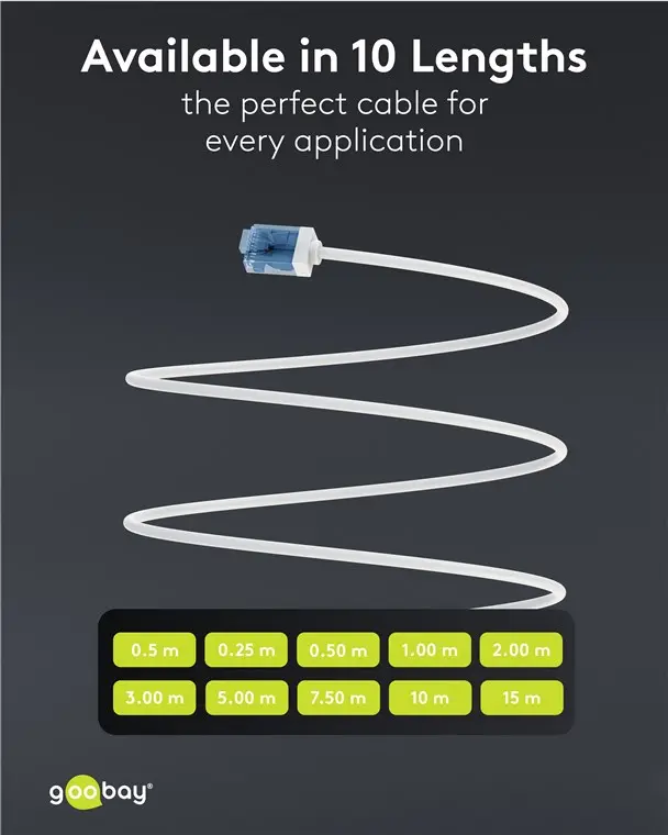 Сетевой кабель Goobay 74284 Cat6a Photo 7