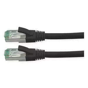 Networking Cable ROLINE Recycled Material 21.45.3275 RJ-45 Cat6a 0.3 m Black