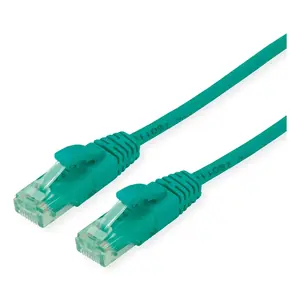 Сетевой кабель ROLINE Recycled Material 21.45.3137 RJ-45 Cat6a 10 м Зеленый