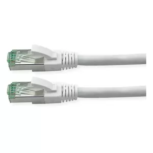 Networking Cable ROLINE Recycled Material 21.45.3260 RJ-45 Cat6a 0.5m White