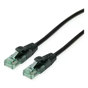 Сетевой кабель ROLINE Recycled Material 21.45.3154 RJ-45 Cat6a 1.5м Черный