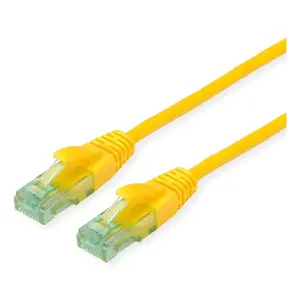 Сетевой кабель ROLINE Recycled Material 21.45.3122 RJ-45 Cat6a 2м Желтый