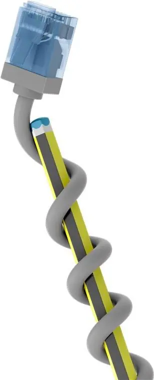 Tīkla kabelis Goobay 74219 RJ-45 Cat6a