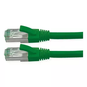 Networking Cable ROLINE Recycled Material 21.45.3273 RJ-45 Cat6a 0.3 m Green