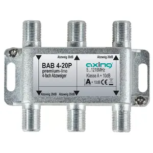 Cable splitter Axing BAB 4-20P