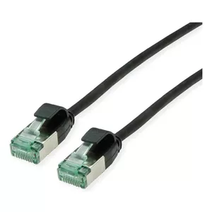 Networking Cable ROLINE Recycled Material 21.45.3356 RJ-45 Cat6a 3 m Black