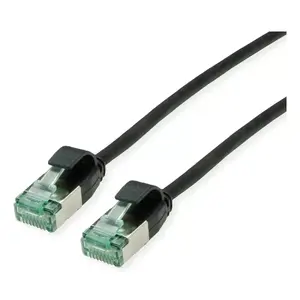 Сетевой кабель ROLINE Recycled Material 21.45.3353 RJ-45 Cat6a 1 м Черный