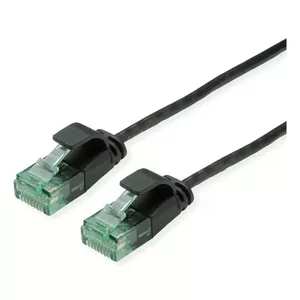 Сетевой кабель ROLINE Recycled Material RM UTP Data Center Patch Cord Cat.6A RJ-45 1.5 м черный