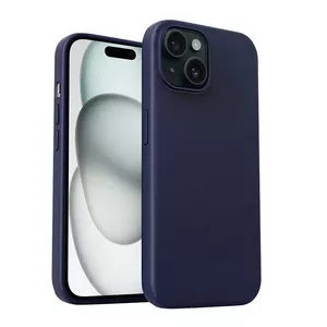 Aizsargmaciņš telefonam Aukey PC-GJ10B priekš iPhone 15 Plus, storm blue, plāna korpusa un malu aizsardzība