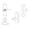 RAM Mounts Double Socket Arm RAM-D-201U Photo 2