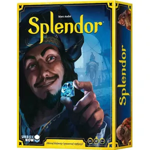 Настольная игра Rebel Splendor 28615 — стратегическая игра для 2–4 игроков