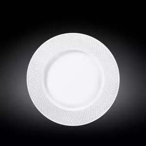 Porcelain Plate Wilmax GB75WL-880100A 20 cm White
