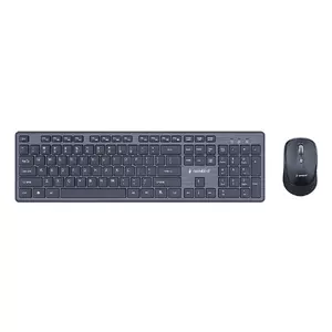 Bezvadu klaviatūra GEMBIRD KBS-WCH-04 mājas lietošanai, kompakta izkārtojuma, ergonomiskas taustiņš