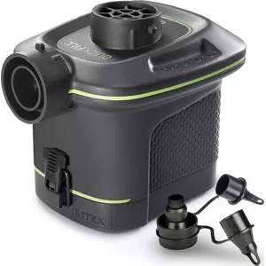 Intex Electric Air Pump model 66638 — battery-powered portable inflator