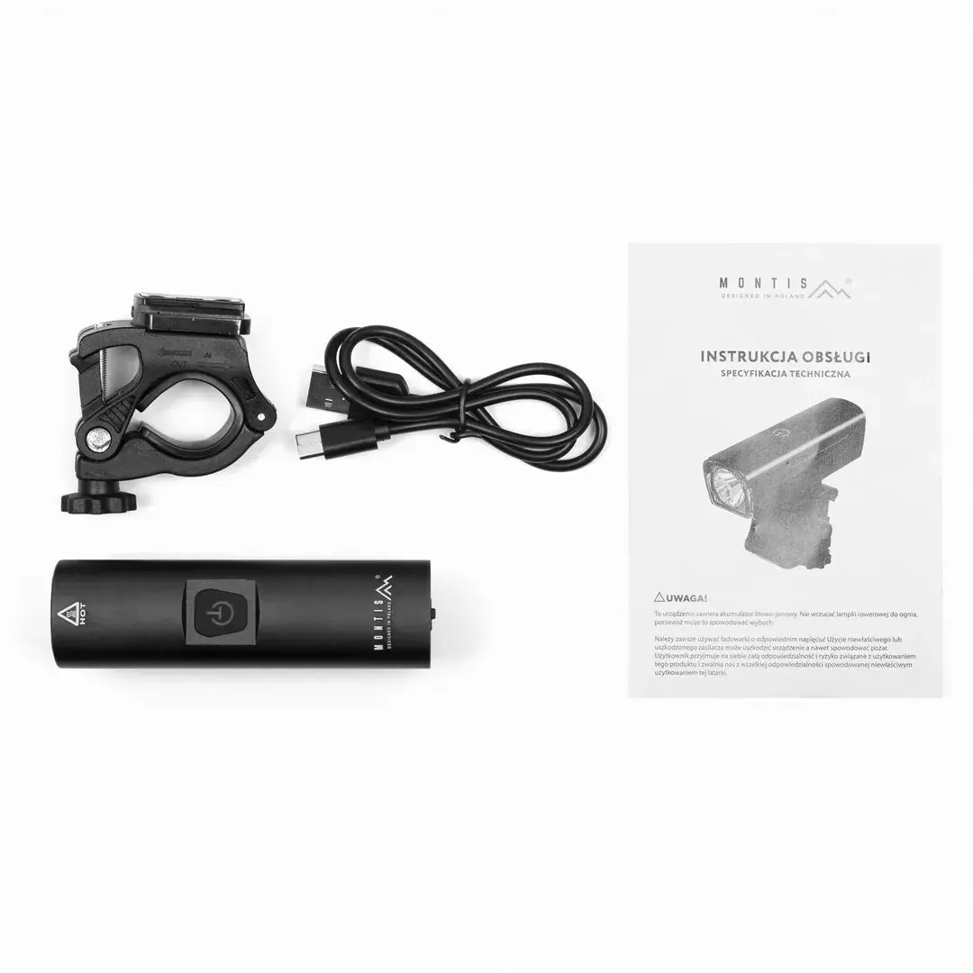 MONTIS MT109 priekšējā LED lampa 1300 lm Photo 10