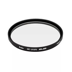 Camera lens ultraviolet (UV) filter Kenko 158982 — 58 mm, screw-mount, black