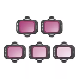 Neutral Density Filter Set Sunnylife for DJI Avata 2 — 5 pcs: ND8, ND16, ND32, ND64, ND128