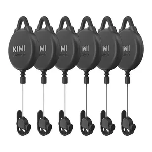 VR kabeļu skriemeļu sistēma-6 gab Kiwi Design V2-6 Meta Quest 2 Black