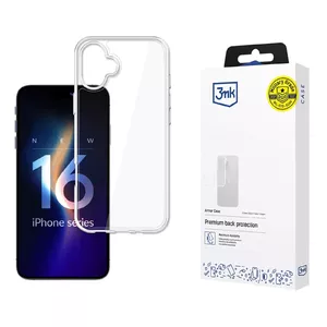3MK Armor Case Cover Apple iPhone 16 Plus Transparent 6.7"