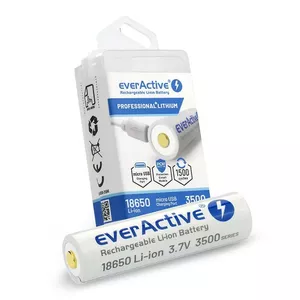 Rechargeable battery everActive 18650 FWEV1865035MBOX 3.7V 3500mAh